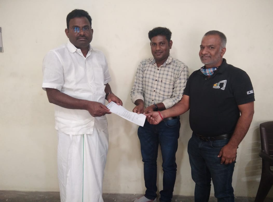 Ganesh Murugan Handing Over